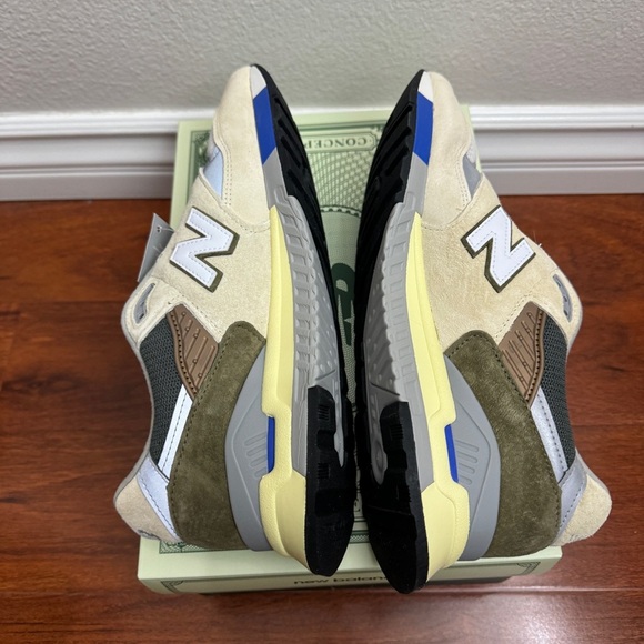 New Balance 998 MiUSA Concepts C-Note 10th Anniversary (2023) Size 10.5 - Picture 5 of 10